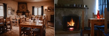 Kay El Bar Guest Ranch dining room