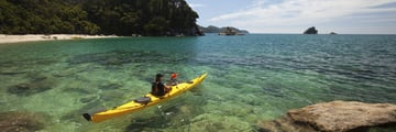 Kayaking in Abel Tasman National Park