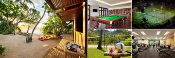 Kempinski Seychelles Resort Baie Lazare, Watersports Centre, Tital Lounge, Tennis Courts, Gym, Volleyball and Badminton Court