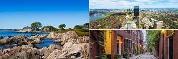 Landscapes in Kennebunkport & Boston, Massachusetts