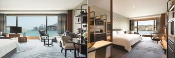 Kerry Hotel, Club Premier Sea View Room and Deluxe Sea View Room