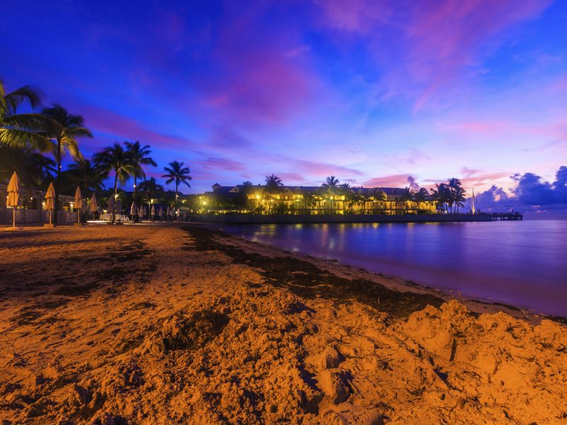 Key West at night