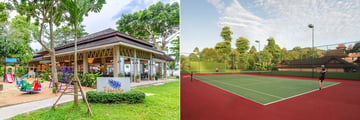 Khaolak Merlin Resort - Childrens Playground, Veranda Restaurant and Tennis Court