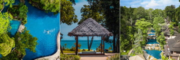 Khaolak Merlin Resort - Lagoon Pool, Beach View and WaterfallPools