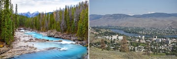 Kicking Horse River & Kamloops
