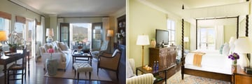 Kimpton Canary Hotel, Canary Suite Living Room and Junior Suite One King Bed 