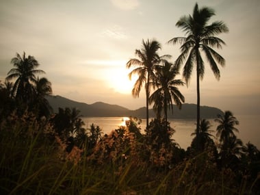 Sunset views over Koh Phangan