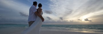 Wedding on the beachfront at Komandoo Resort