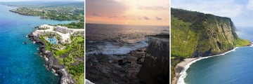 Scenery around Hawaii Island