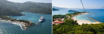 Labadee Island scenery & activities