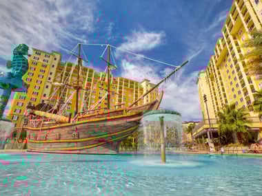 Lake Buena Vista Resort, Pirate Pool