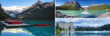 Beautiful scenery in Lake Louise