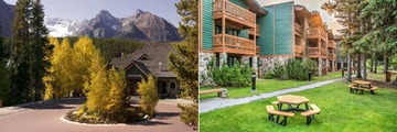 Lake Louise Inn, Exterior and Lodges