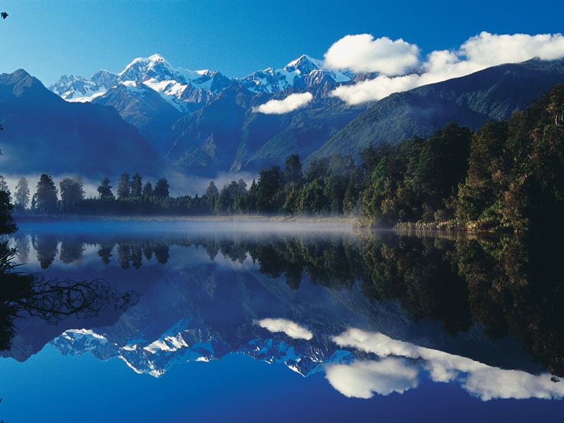 Lake Matheson, near Fox Glacier