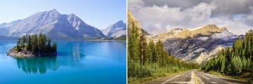 Stunning Mountain Scenery in Canada