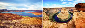Horseshoe Bend & Lake Powell