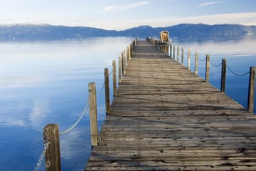 Lake Tahoe pier