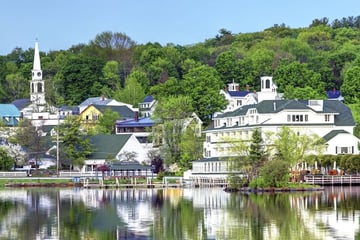 Gorgeous views of Lake Winnipesaukee, New Hampshire