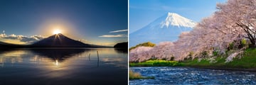 Lake Yamanakako & Mount Fuji
