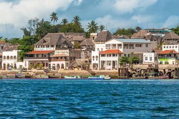 Lamu's beautiful beachfront