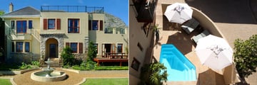 Lavender Manor Guest Lodge, Lodge Exterior and Pool