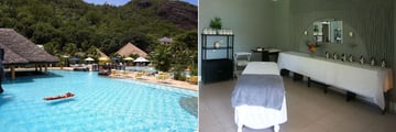 Le Domaine de La Reserve, Pool and Spa Treatment Room