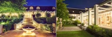 Le Franschhoek Hotel & Spa, Hotel Gardens and Terrace
