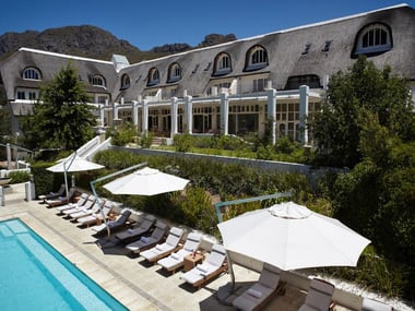 Le Franschoek Hotel pool