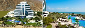 Le Meridien Al Aqah Beach Resort, Exterior, Pool and Gardens