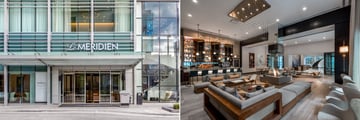Le Meridien Entrance and Lobby