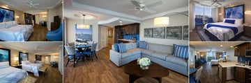 Lido Beach Resort, Palm Building - Beach View Junior Suite, Partial View Two King Two Bedroom Suite & Bedroom, Premier King Room and Premier Beach View Two Queen Junior Suite 