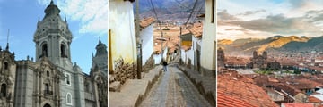 Cityscapes in Lima & Cusco
