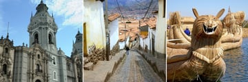 Sights in Lima, Cusco & Lake Ticicaca