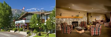 Lobstick Lodge, Exterior and Lobby