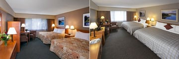 Lobstick Lodge, Standard Room Two Queen Beds and Deluxe Room Two King Beds