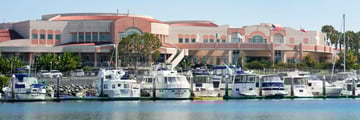 Marina and Hotel Exterior at Loews Coronado Bay