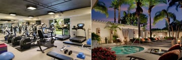 Fitness Centre and Sea Spa Terrace at Loews Coronado Bay