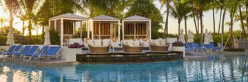 Loews Miami Beach Pool and Cabanas