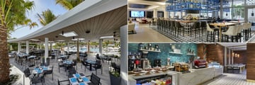 Loews Miami Beach, Nautilus, Bar Collins and Miami Joe Coffee Co.