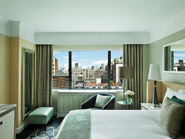 Terrace Suite bedroom, Loews Regency New York