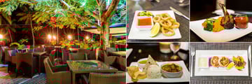 The Flame Tree Restaurant and Dining Options at Lomani Island Resort