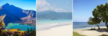 Scenery in Lombok & The Gili Islands