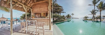 Mojito Beach Bar and pool at Long Beach
