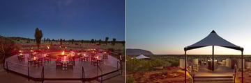 Table 131 Dining Exterience and Dune Top Bar at Longitude 131