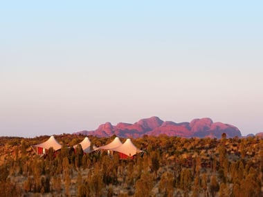 Resort with the Olgas
