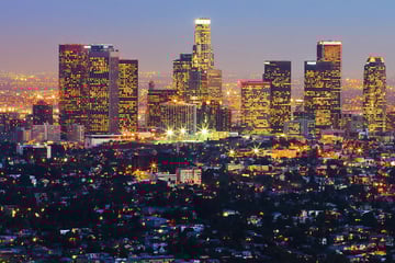 Los Angeles at night