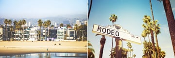 Venice Beach and Rodeo Drive