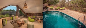 Sri Lanka Leopard Safari, Lounge and Saltwater Pool