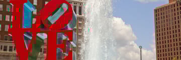 Love Park in Philadelphia
