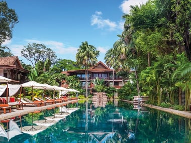 Pool at Belmond La Residence D'Angkor